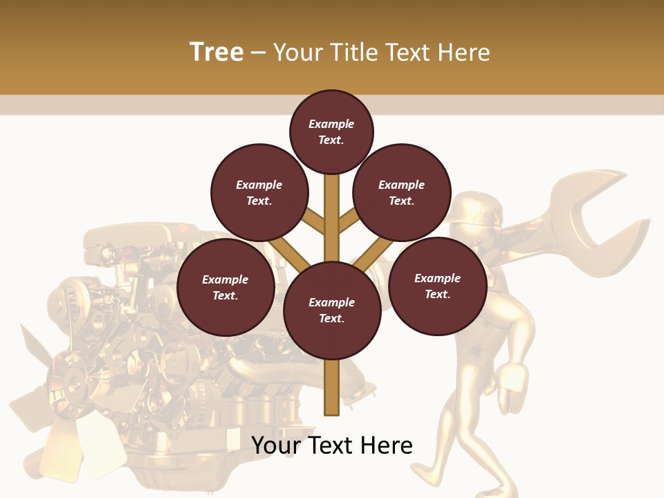 Auto Idiom Mechanic PowerPoint Template