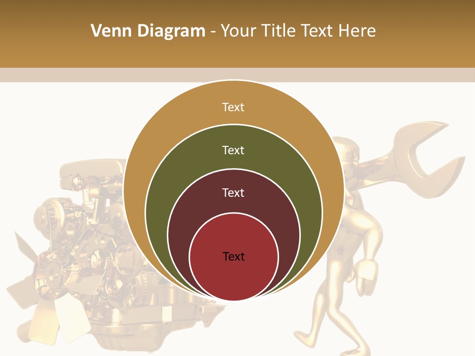 Auto Idiom Mechanic PowerPoint Template