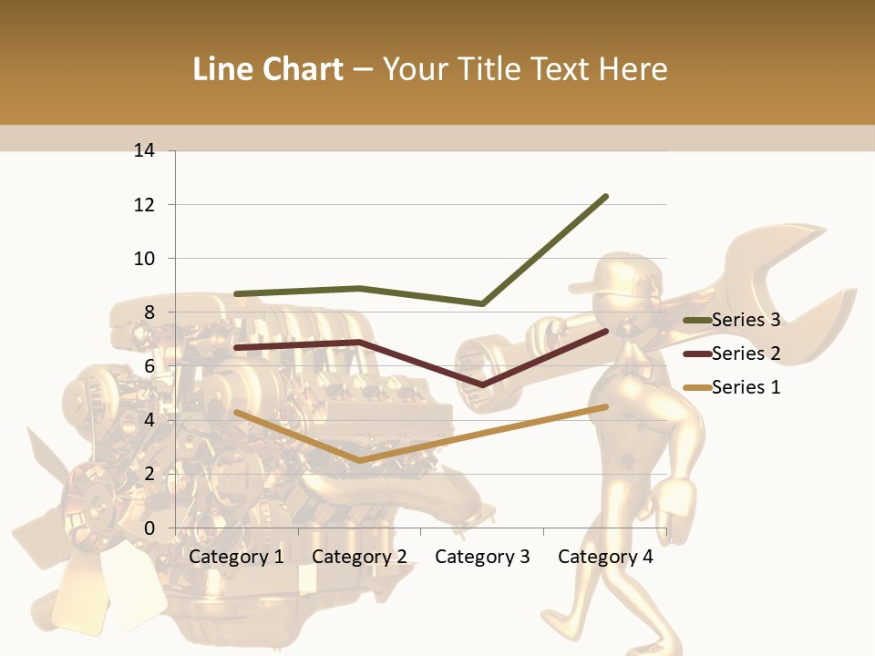 Auto Idiom Mechanic PowerPoint Template