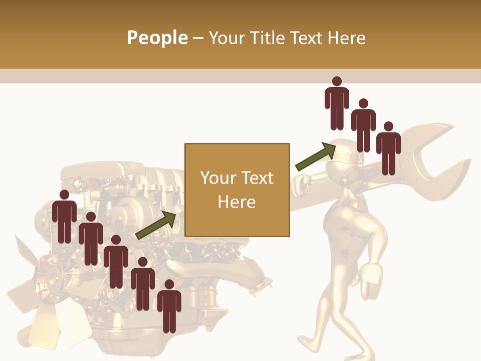 Auto Idiom Mechanic PowerPoint Template