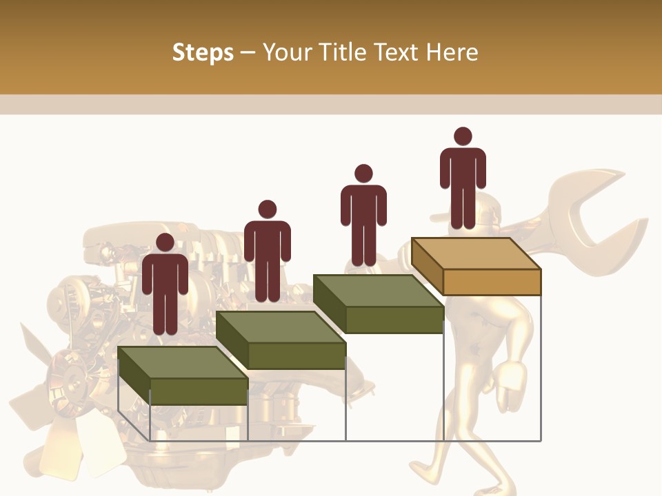 Auto Idiom Mechanic PowerPoint Template