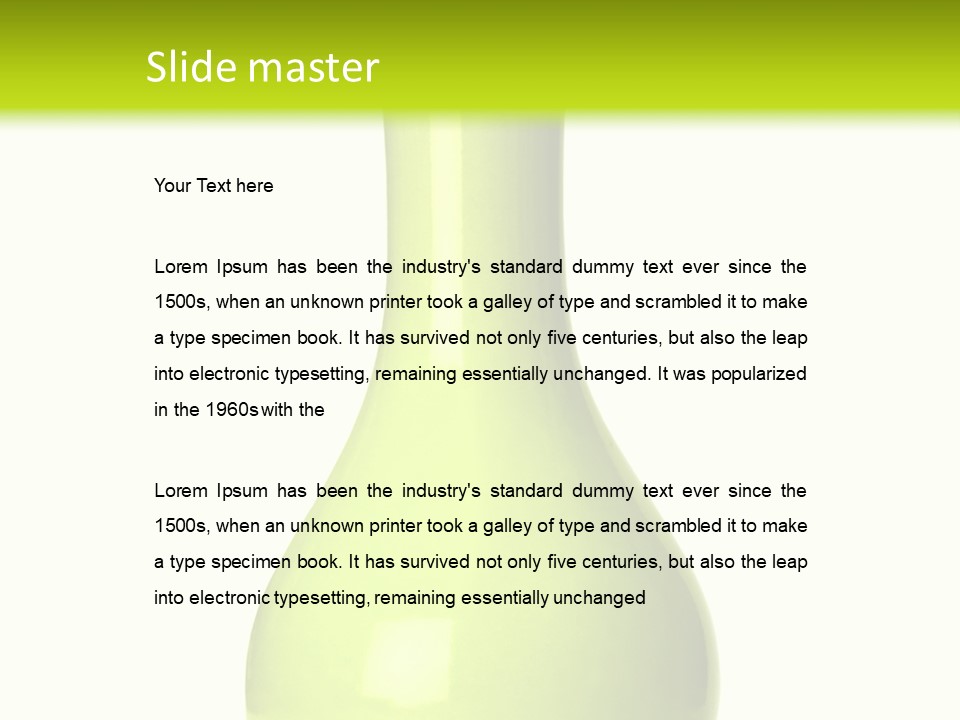 Brass Ornamental Decoration PowerPoint Template