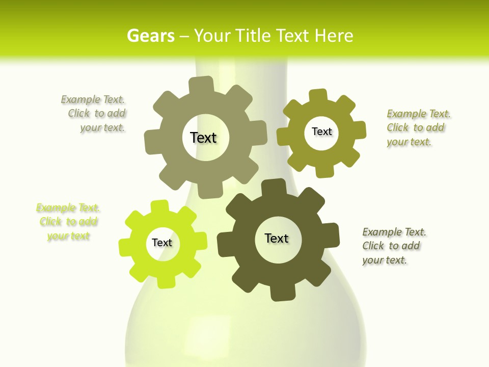 Brass Ornamental Decoration PowerPoint Template