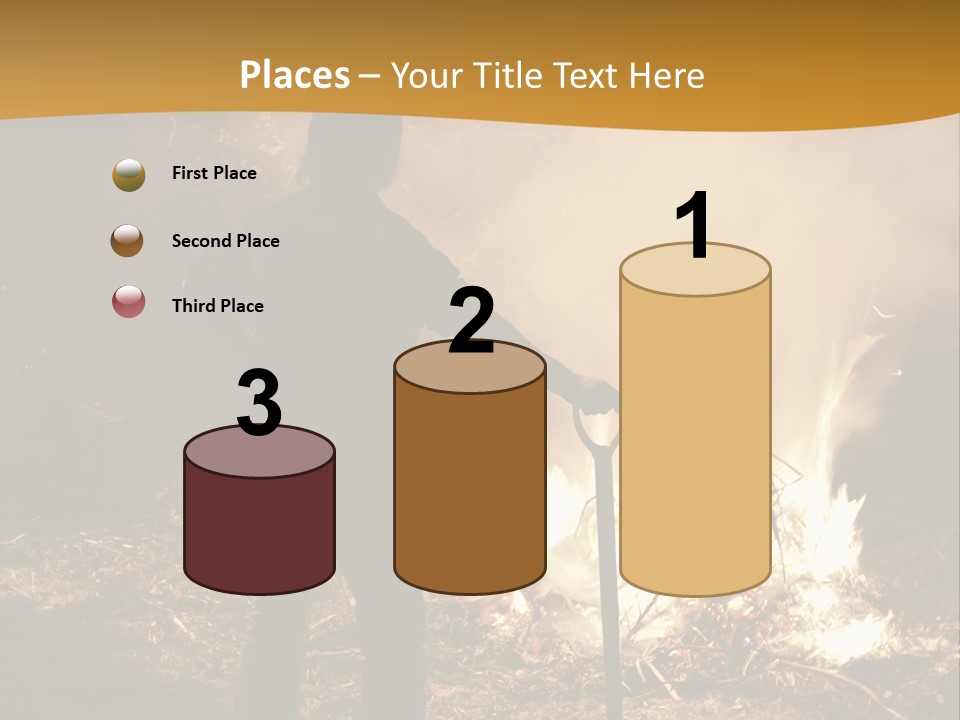 Toil Dusk Farm PowerPoint Template