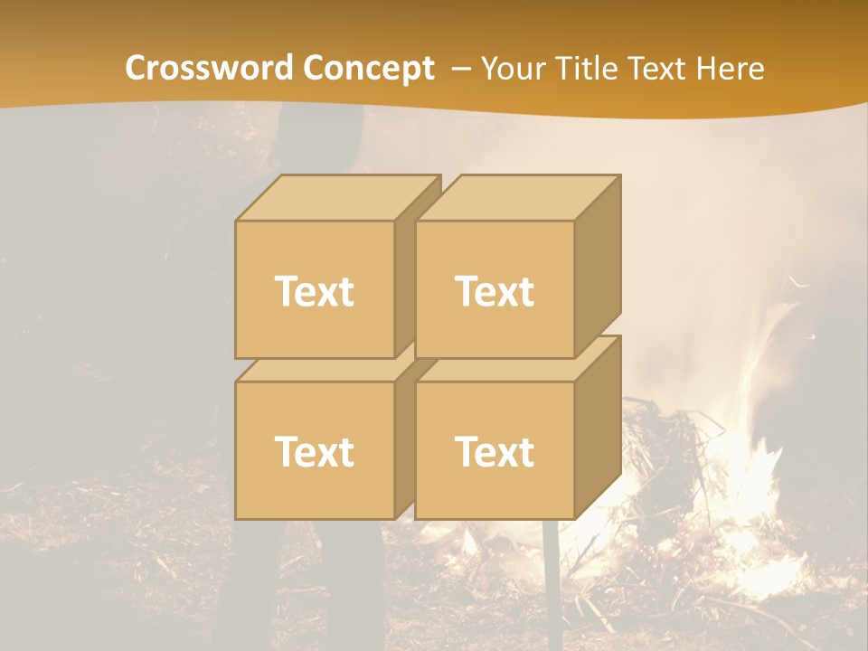 Toil Dusk Farm PowerPoint Template