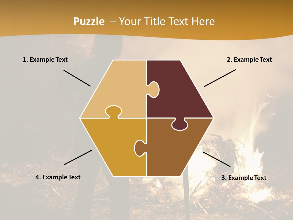 Toil Dusk Farm PowerPoint Template