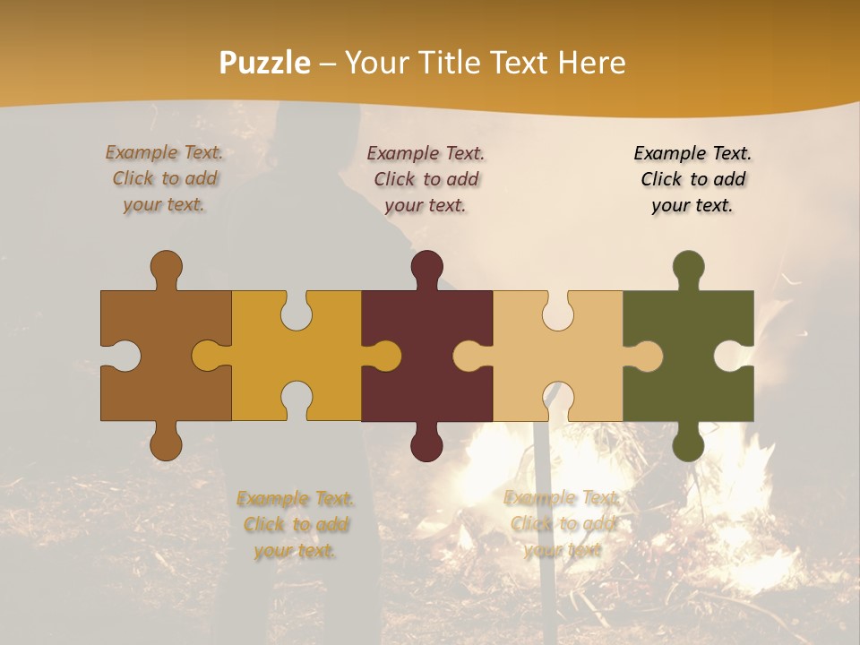 Toil Dusk Farm PowerPoint Template