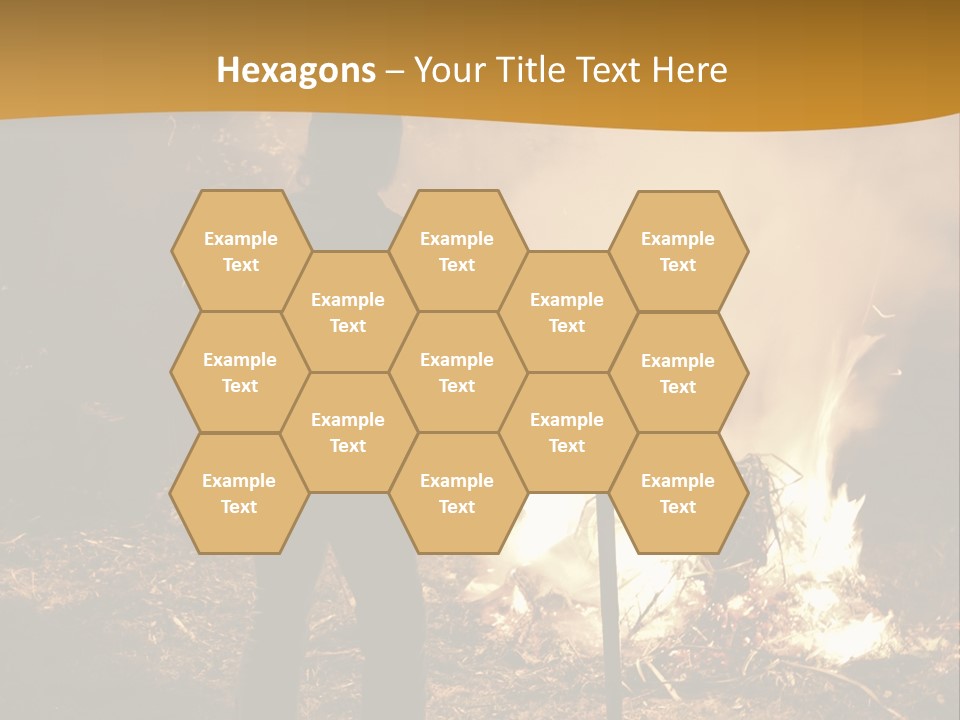 Toil Dusk Farm PowerPoint Template