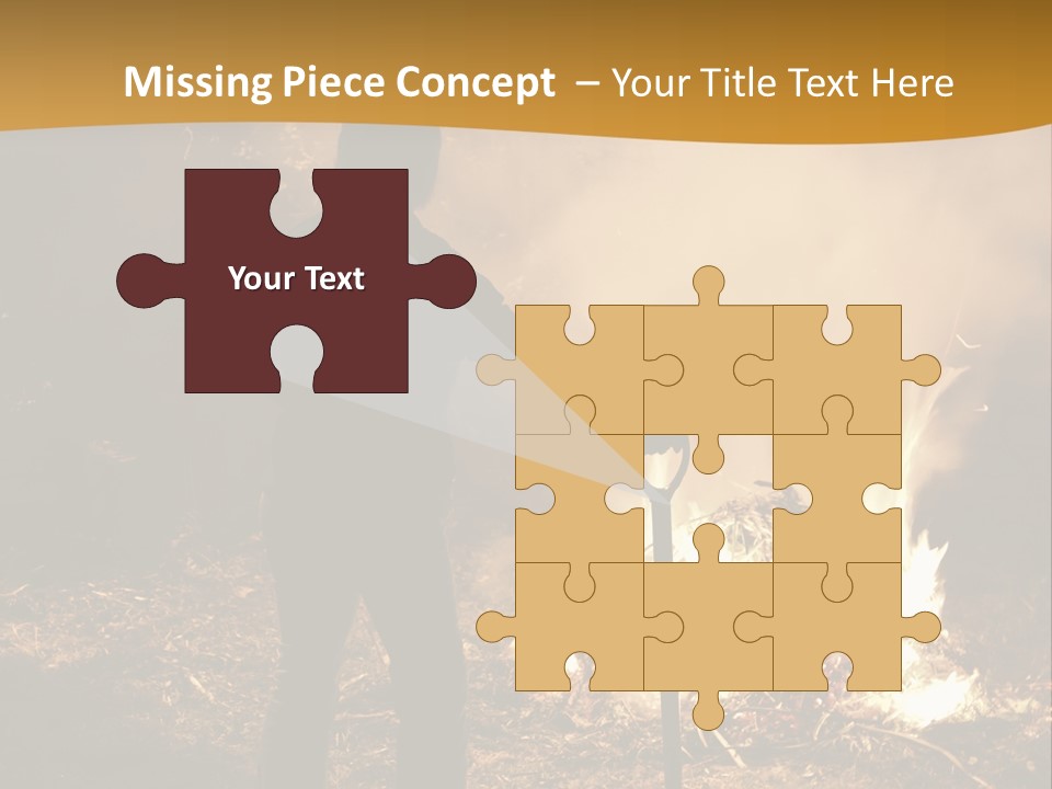 Toil Dusk Farm PowerPoint Template