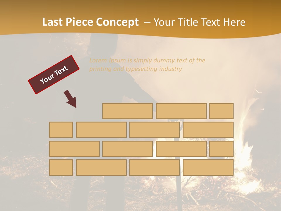Toil Dusk Farm PowerPoint Template