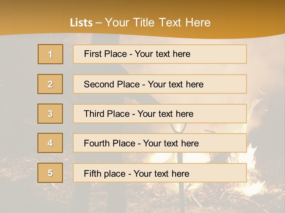 Toil Dusk Farm PowerPoint Template