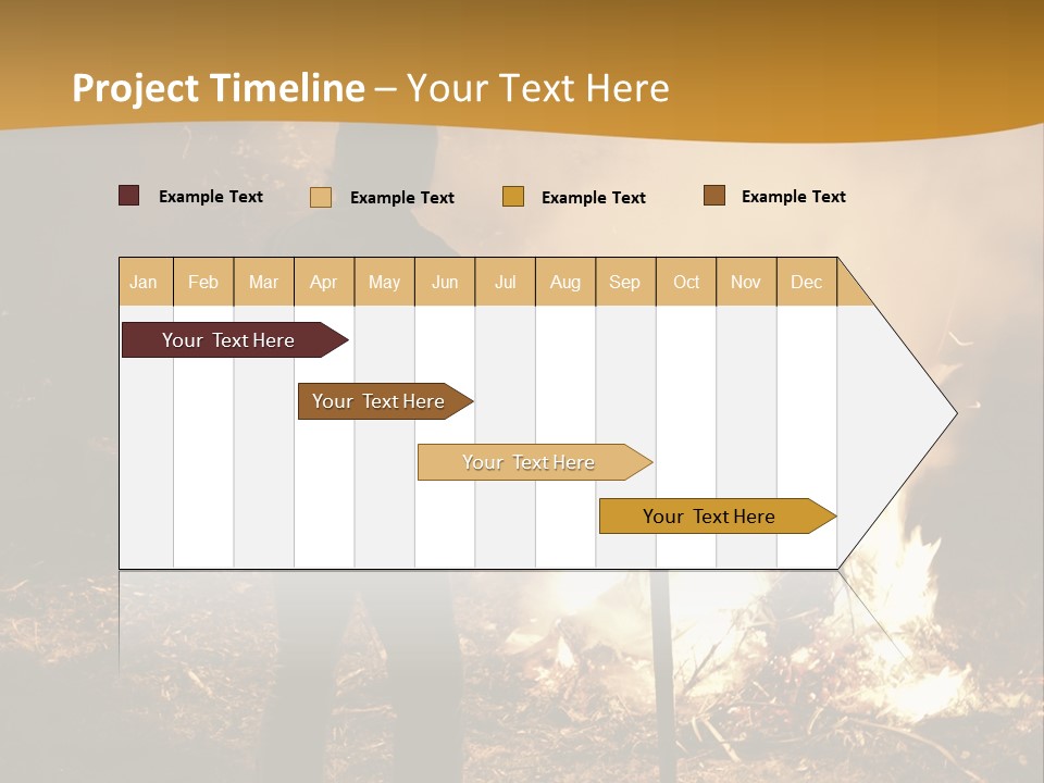Toil Dusk Farm PowerPoint Template