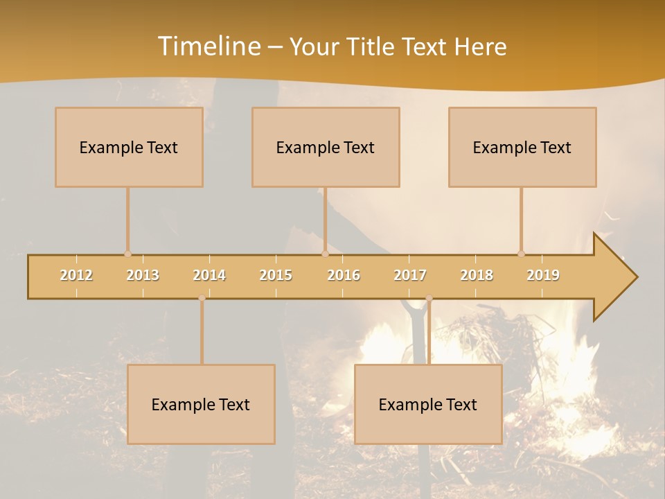 Toil Dusk Farm PowerPoint Template