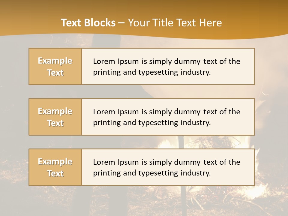Toil Dusk Farm PowerPoint Template
