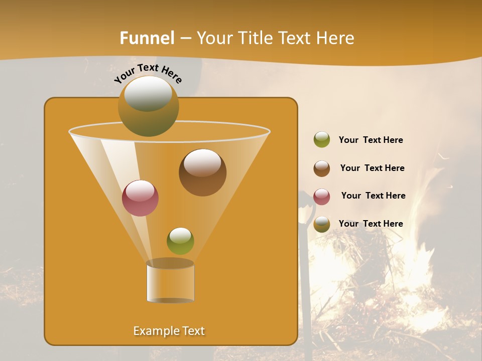 Toil Dusk Farm PowerPoint Template