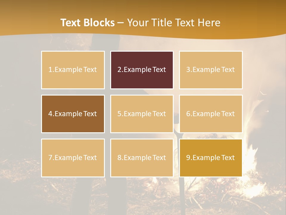 Toil Dusk Farm PowerPoint Template