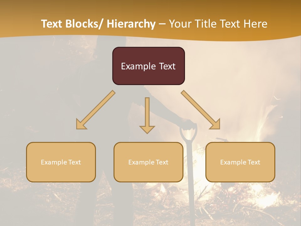 Toil Dusk Farm PowerPoint Template
