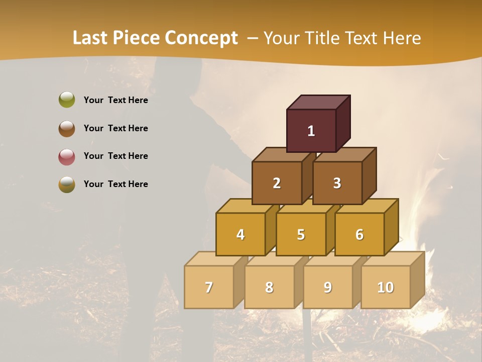 Toil Dusk Farm PowerPoint Template