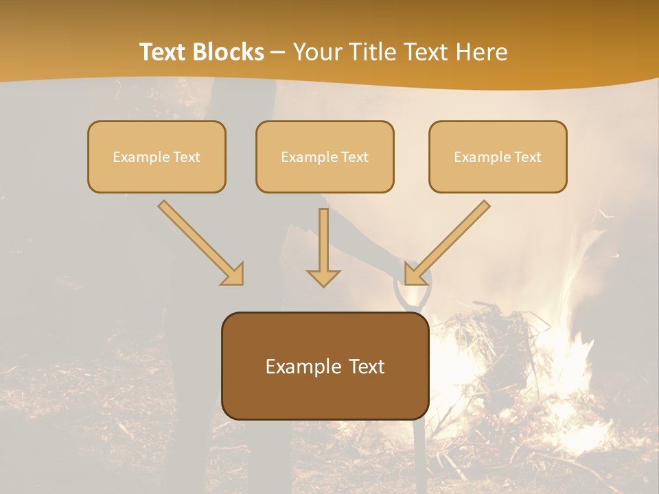 Toil Dusk Farm PowerPoint Template