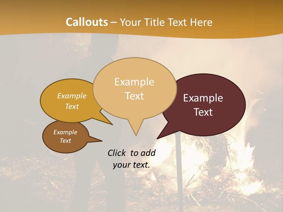 Toil Dusk Farm PowerPoint Template