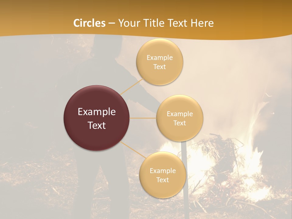 Toil Dusk Farm PowerPoint Template