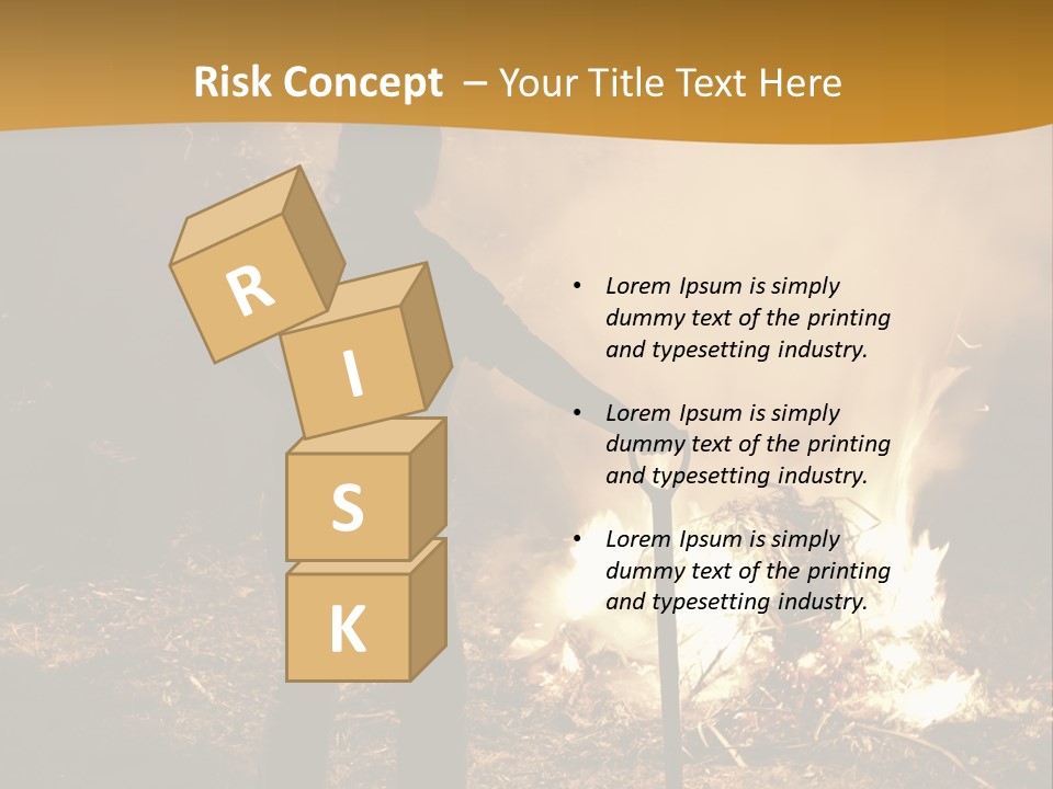 Toil Dusk Farm PowerPoint Template