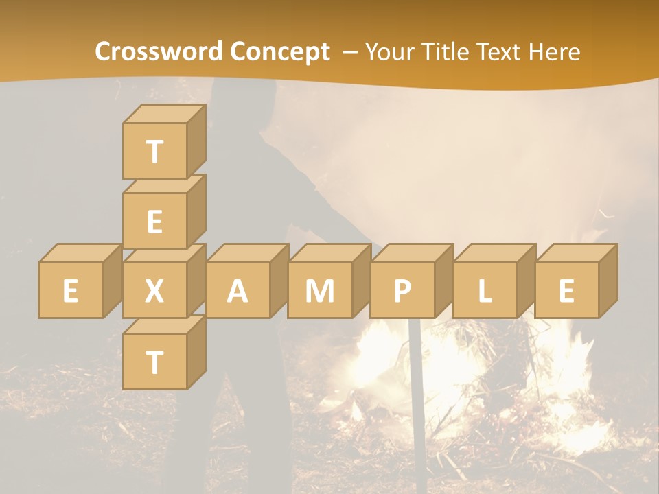 Toil Dusk Farm PowerPoint Template