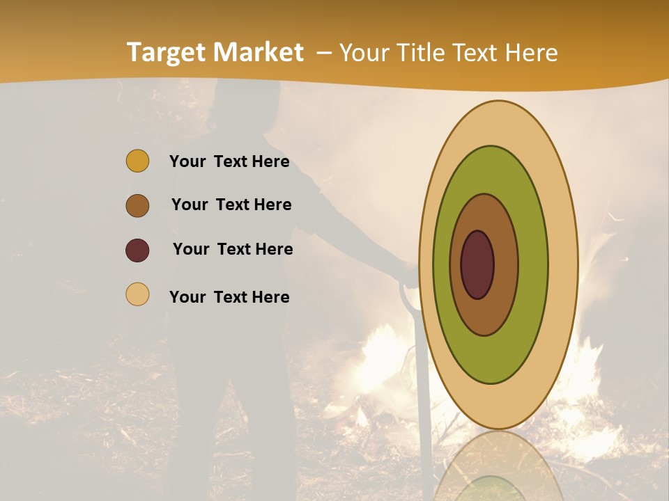 Toil Dusk Farm PowerPoint Template