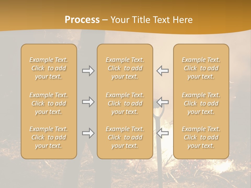 Toil Dusk Farm PowerPoint Template