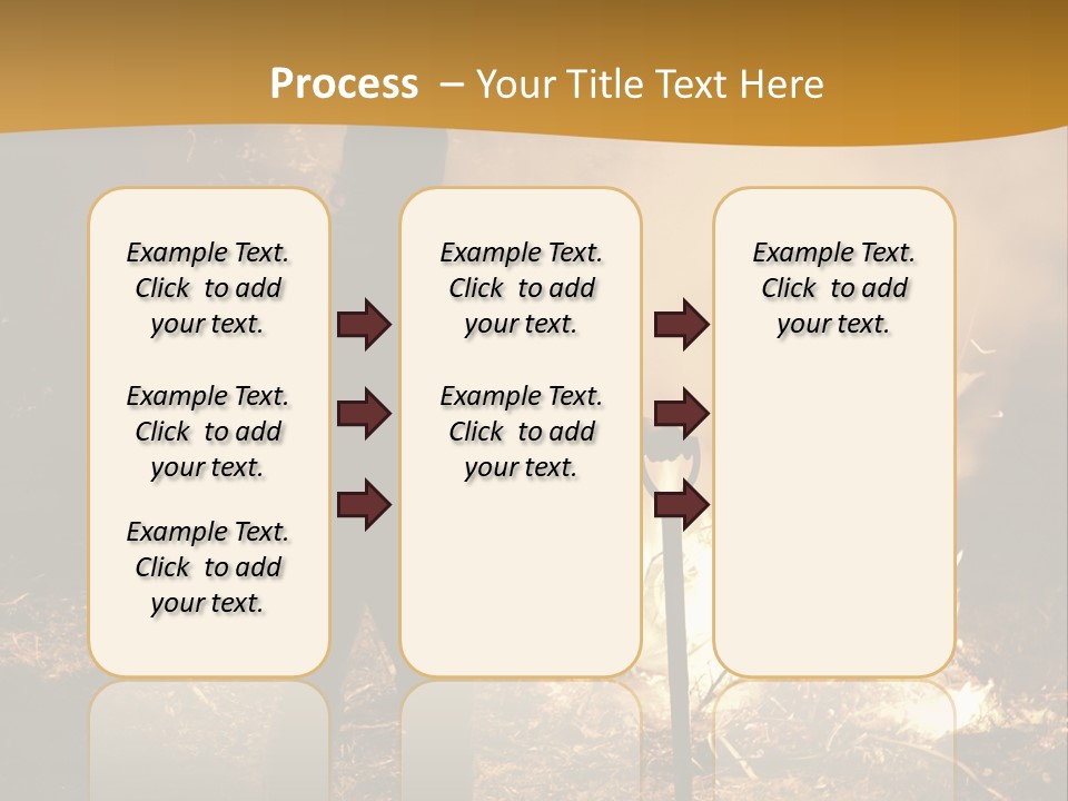Toil Dusk Farm PowerPoint Template