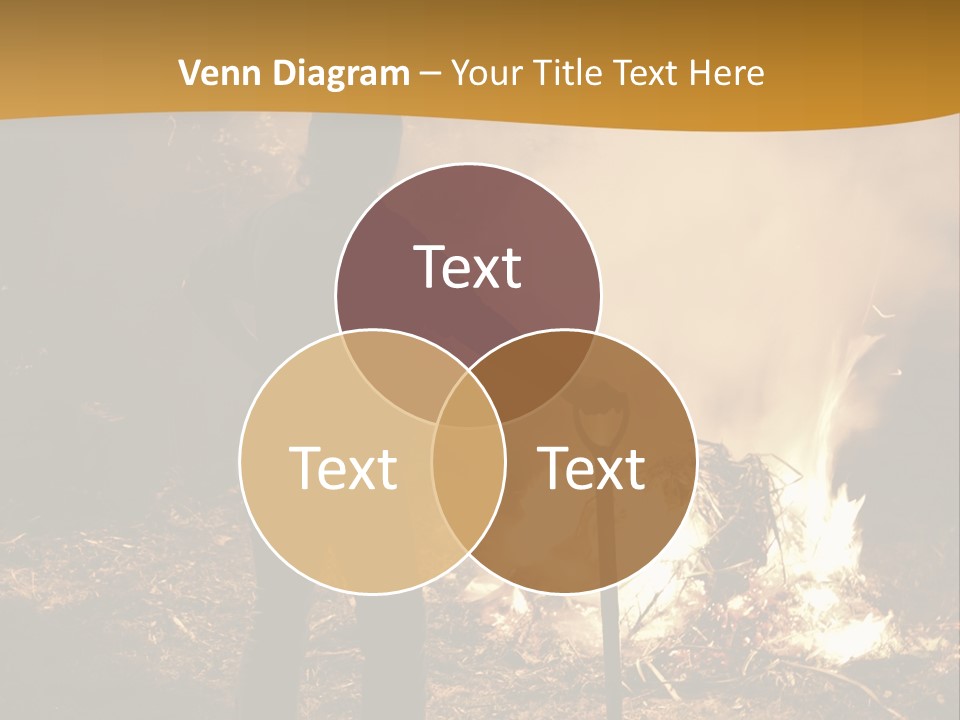 Toil Dusk Farm PowerPoint Template