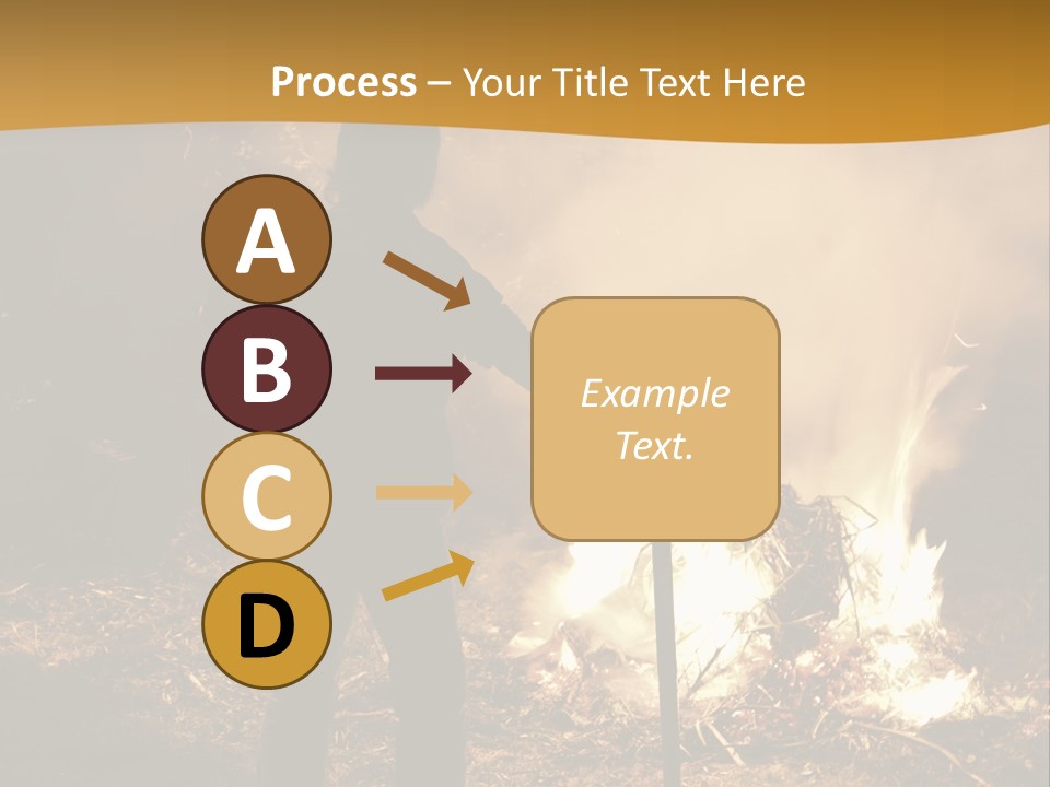 Toil Dusk Farm PowerPoint Template