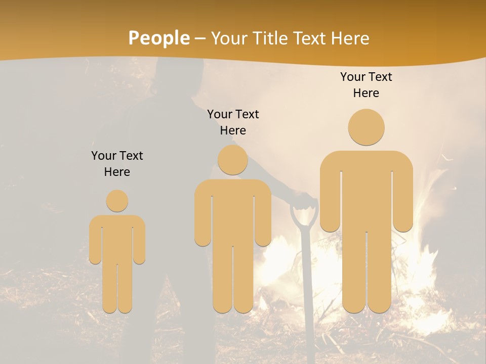 Toil Dusk Farm PowerPoint Template