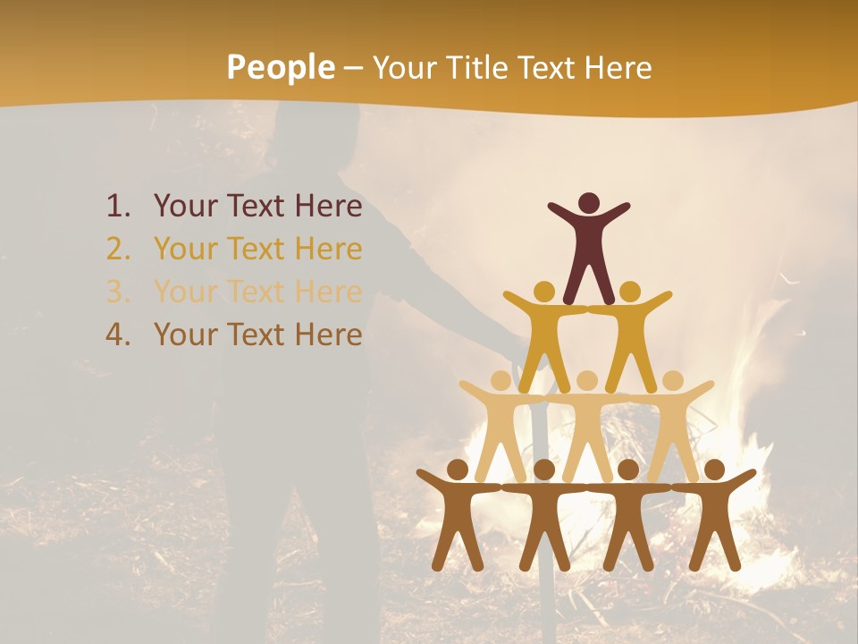 Toil Dusk Farm PowerPoint Template