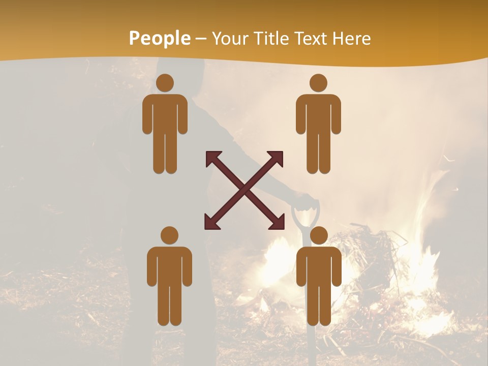 Toil Dusk Farm PowerPoint Template