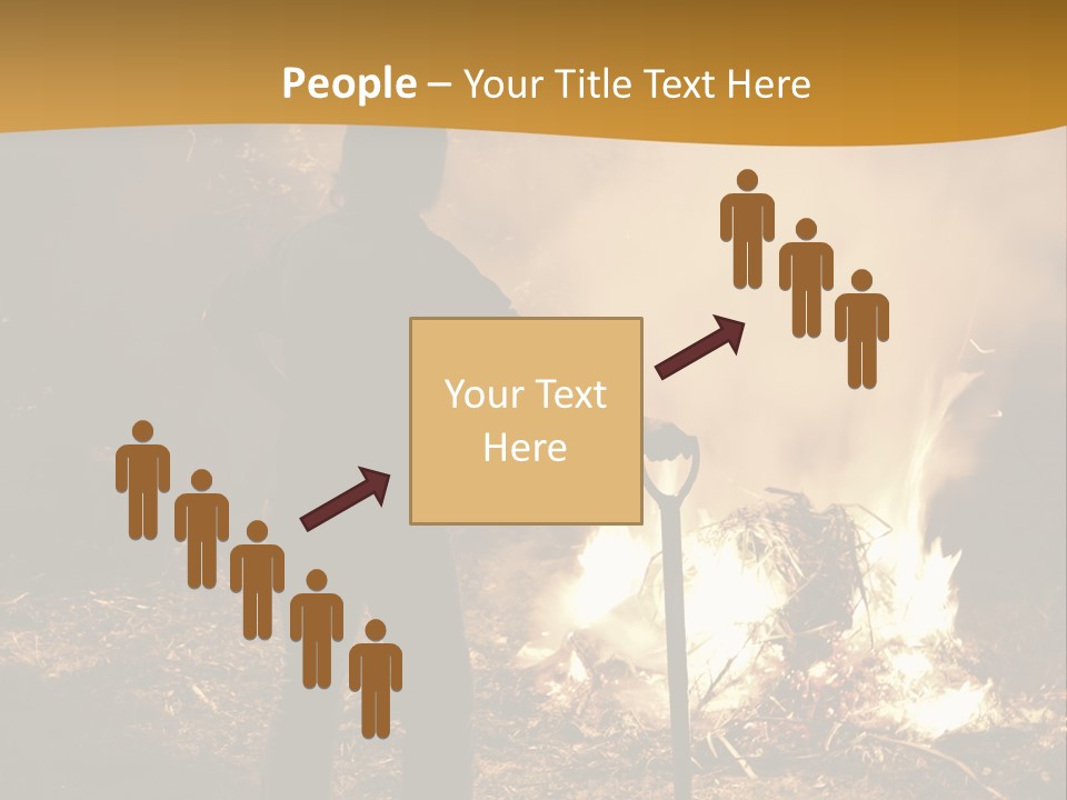 Toil Dusk Farm PowerPoint Template