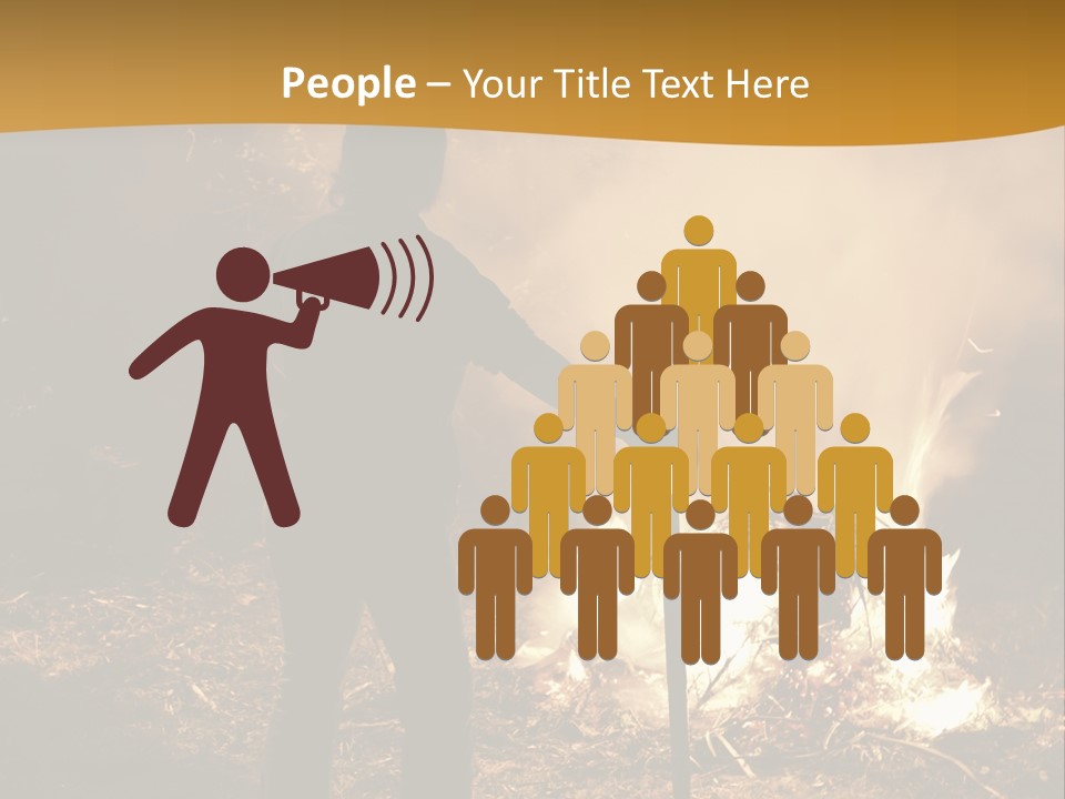 Toil Dusk Farm PowerPoint Template