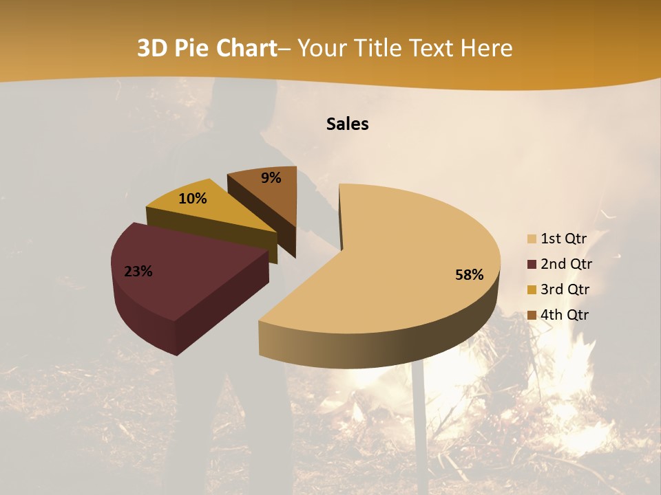 Toil Dusk Farm PowerPoint Template