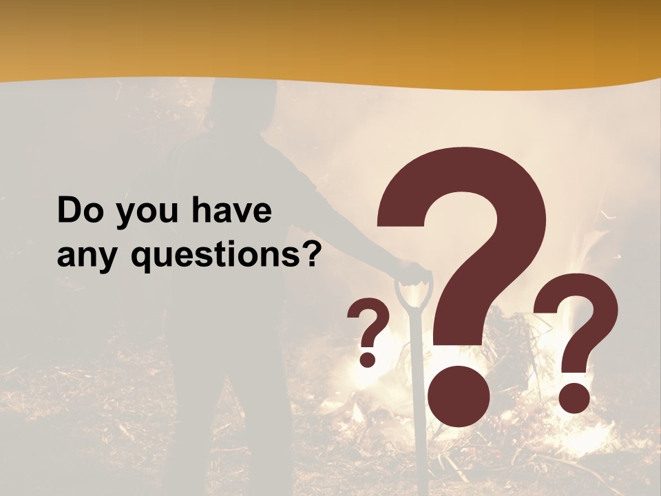 Toil Dusk Farm PowerPoint Template