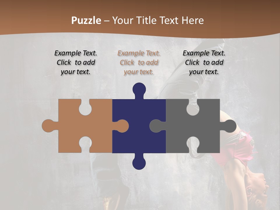 Moving Exercise Stretching PowerPoint Template