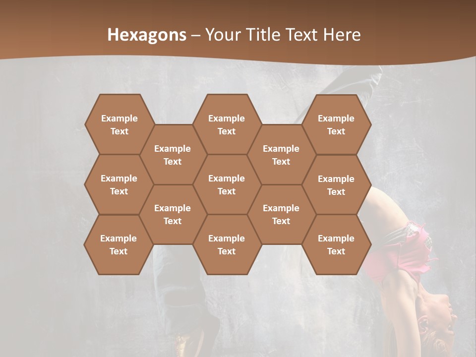 Moving Exercise Stretching PowerPoint Template