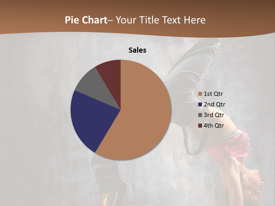 Moving Exercise Stretching PowerPoint Template