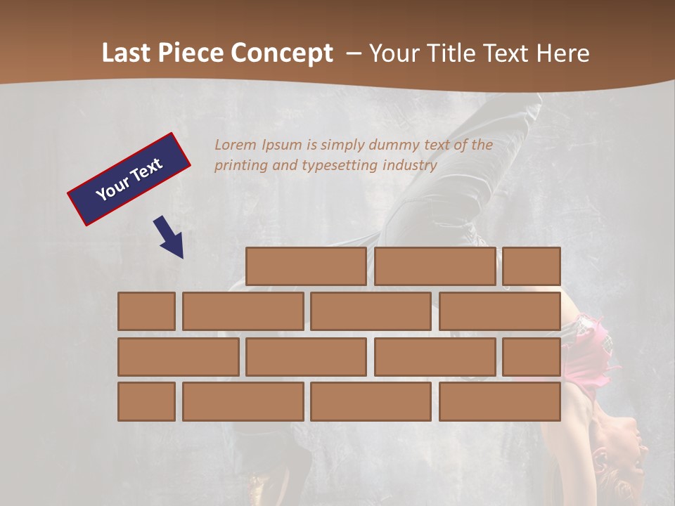 Moving Exercise Stretching PowerPoint Template
