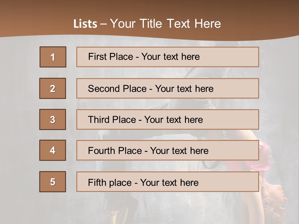 Moving Exercise Stretching PowerPoint Template