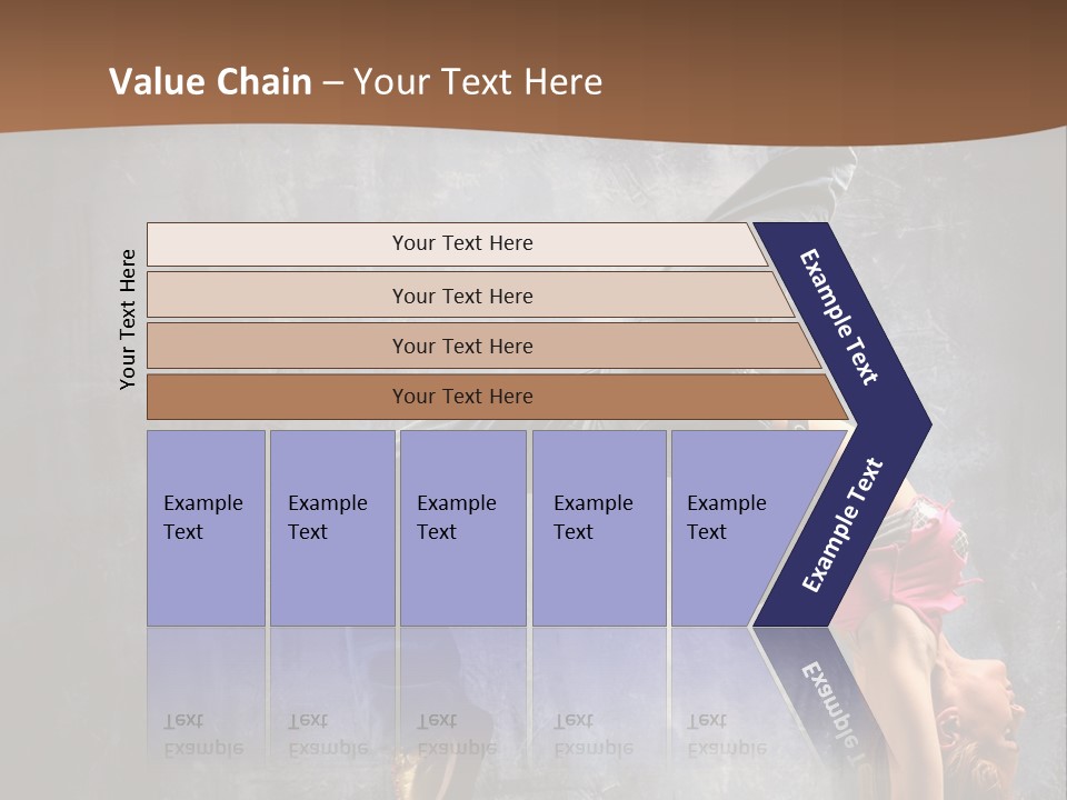Moving Exercise Stretching PowerPoint Template