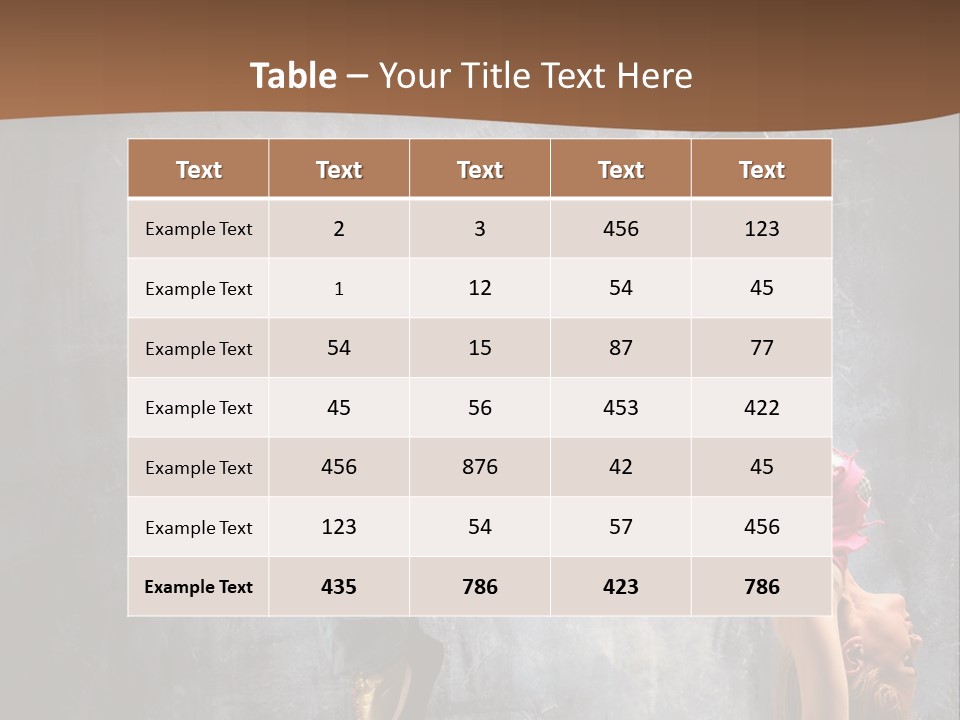 Moving Exercise Stretching PowerPoint Template