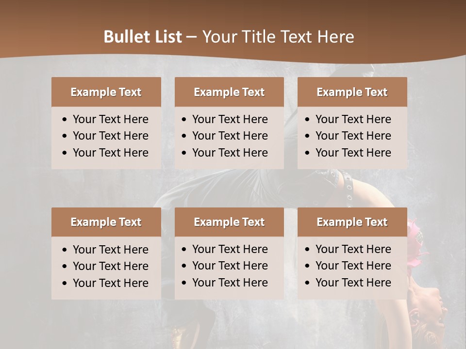 Moving Exercise Stretching PowerPoint Template