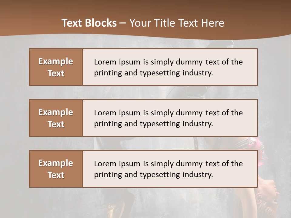 Moving Exercise Stretching PowerPoint Template