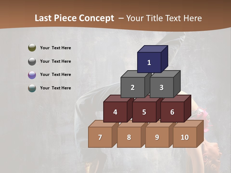 Moving Exercise Stretching PowerPoint Template