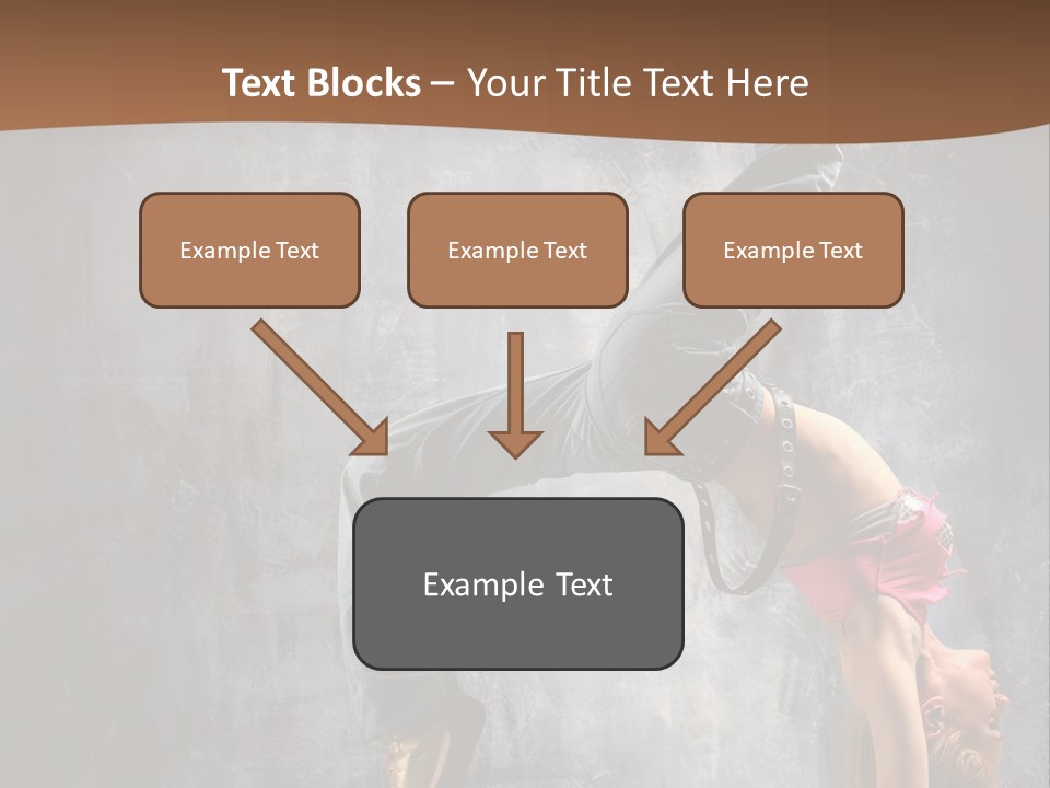 Moving Exercise Stretching PowerPoint Template